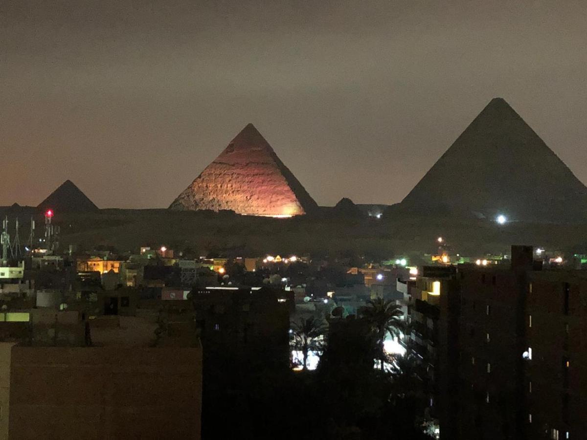 Full Pyramids View Apartment With Balcony For 8 P Kafret el-Gabal Exterior foto