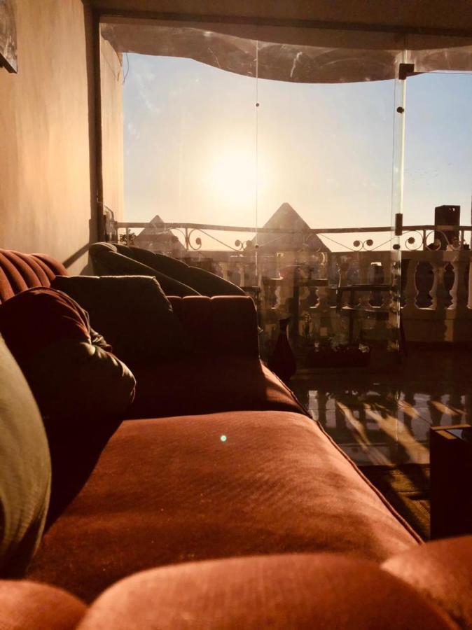 Full Pyramids View Apartment With Balcony For 8 P Kafret el-Gabal Exterior foto