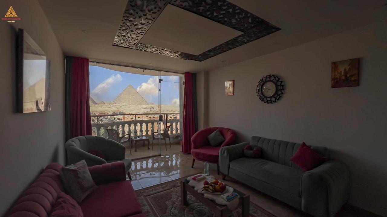Full Pyramids View Apartment With Balcony For 8 P Kafret el-Gabal Exterior foto