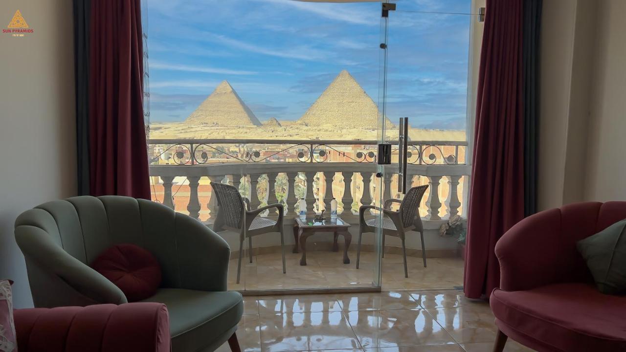 Full Pyramids View Apartment With Balcony For 8 P Kafret el-Gabal Exterior foto
